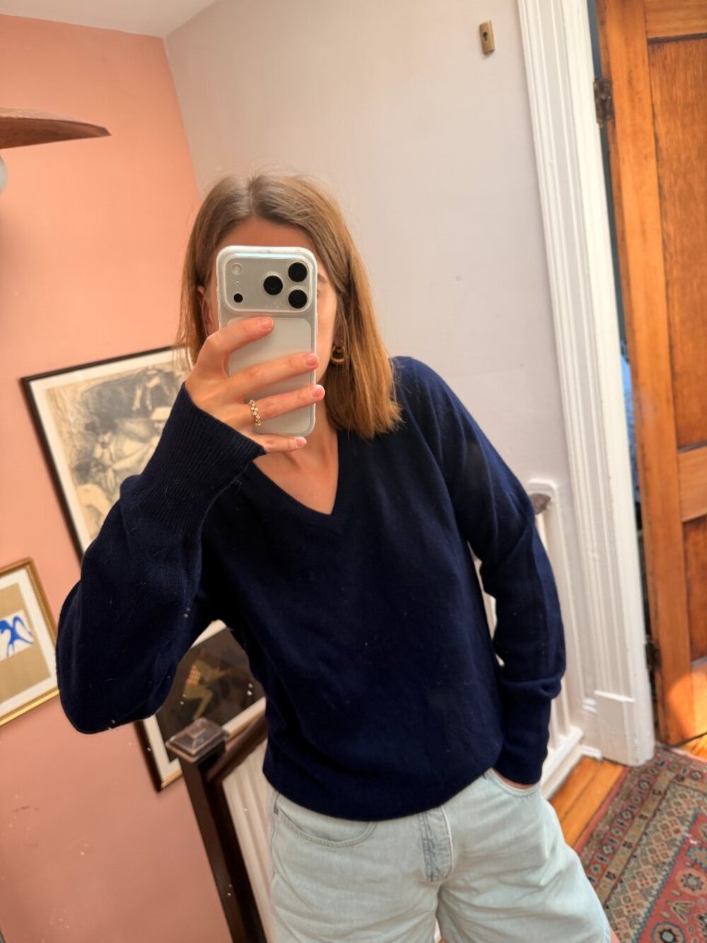 Vintage Scotch House Cashmere Men's Sweater - Picture 7 of 8